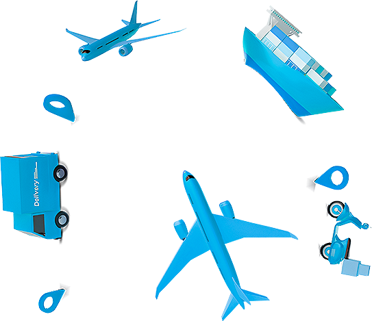 Global courier network
